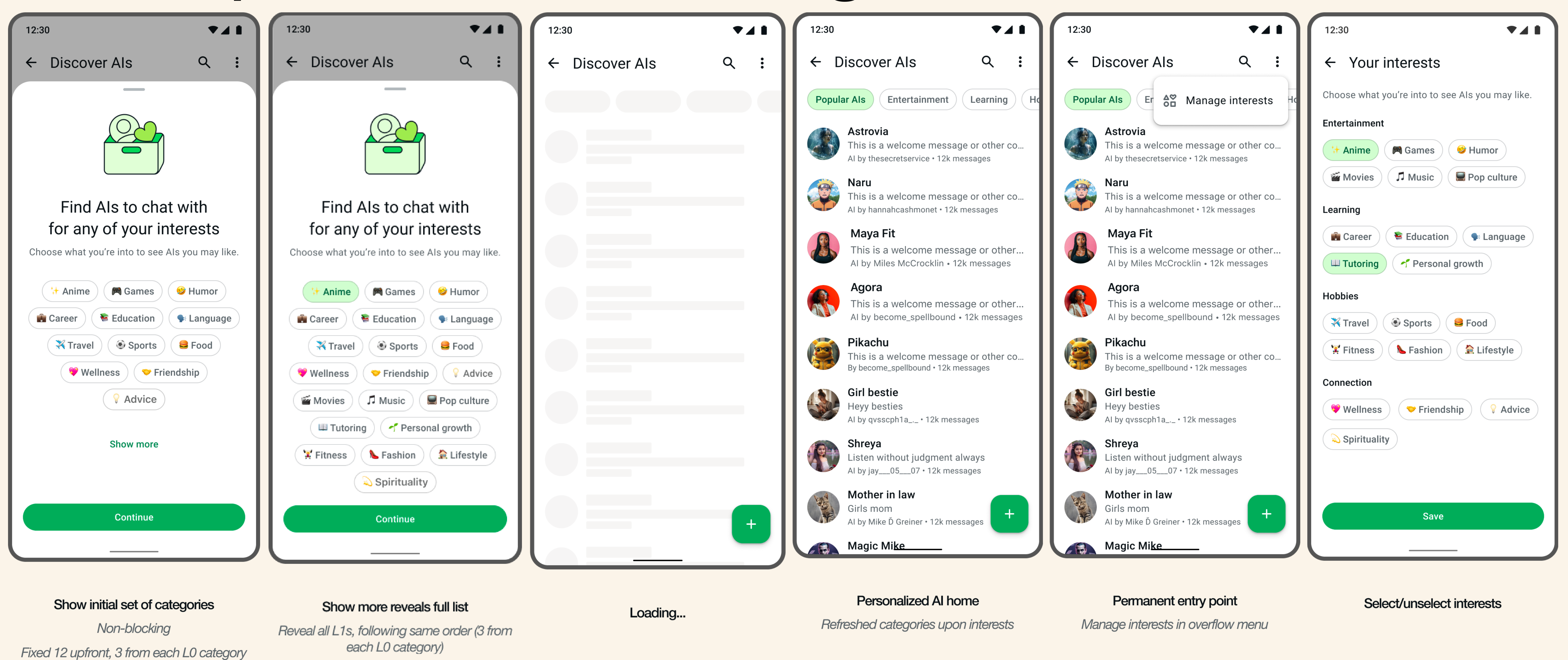 Interest collection strategy overview: framework and systems framing for WhatsApp.